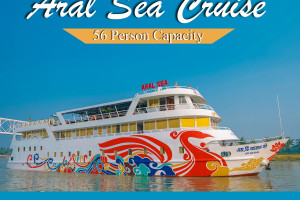 Cover image of MV Aral Sea Cruise, AC popular Cruise in Khulna