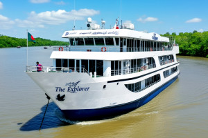 Cover image of ⛵ Ship Name: M.V The Explorer-1,  👉Full A/C Luxurious Cruise Ship