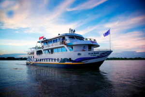 Cover image of ⛵Ship Name: M.V Utshob, 👉 Full A/C Luxury Cruise Ship, 