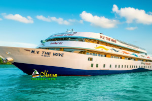 Cover image of ⛵Ship Name: M.V The Wave,  👉Full A/C Luxurious Tourist Ship,