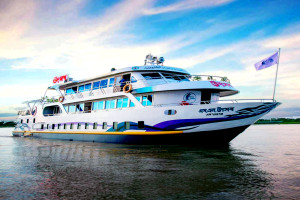 Cover image of ⛵Ship Name: M.V Utshob,  👉 Full A/C Luxury Cruise Ship, 