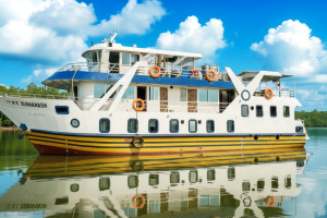 Cover image of ⛵Ship Name: M.V Buno Hash,  👉Full A/C VIP Private Tourist Ship.