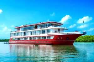 Cover image of ⛵Ship Name: M.V The Explorer-2 , 👉 Luxurious 5★ Cruise Ship Experience with Star-link Internet.