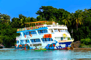 Cover image of ⛵Ship Name: M.V Bonosampan, 👉Full A/C Luxury Cruise Ship, 📱Contact: +880 1732 124162 (What's App)