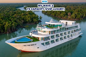 Cover image of Ship Name: M.V Symphony of The Wave-2, 👉Luxurious 5* Cruise Ship, with Star-link Internet. ☎️ Contact : +880 1711650832
