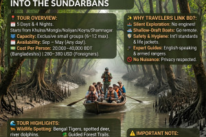 Cover image of 🐯 Beyond the Picnic: A Deep-Forest Expedition into the Sundarbans