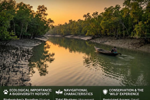 Cover image of The Lifeblood of the Mangroves: Rivers & Khals 🌊🛶, Part-02 🌿 The Dudmukhi Gang: The Pristine Heart of the Sundarbans 🇧🇩