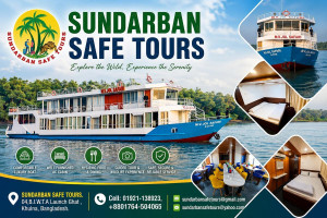 Cover image of Sundarban tour package 2026.  Hot line : 01764504065 ; 01921138923