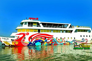 Cover image of ⛵ Ship Name: MV Arol Sea,        👉 Fully Air-Conditioned Luxury Tourist, ☎️ Contact : +880 1732 124162 (what's app)