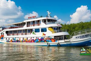 Cover image of ⛵Ship Name: M.V Sun Way Cruise, 👉Full A/C Luxurious Tourist Ship, ☎️ Contact : +880 1732 124162 (what's app)
