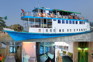 Cover image of Sundarban Tour Package by Cruise Hot Line- +8801764504065 +8801921138923  Sundarban Trip Package  Hot Line- +8801764504065 +8801921138923  3 day Sundarban Package Tour   Hot Line- +8801764504065 +8801921138923  Tour Package Sundarban  Khulna Sundarban Khulna  2 Night - 3 Days Andarmanik eco tour spot, Katka office, jamtola watch tower, Badamtolaseabeach, Kochikhali, Egg  Island, Karamjal (mini zoo) Hiron Pint Dubla Island     যে ফ্যাসিলিটি সমূহ বিলাস বহুল ক্রজ শীপ কেবিন উইথ এটাস্ট ওয়াশরুম বার-বি-কিউ কর্নার মিষ্টি পানির রির্জাভার। নামাজের জায়গা আধুনিক জি.পি.এস.রার্ডার, ইকো সাউন্ড সিস্টেম, সহসংক্রিয় অগ্নিনির্বাপক ব্যবস্থা। ফ্রিজের মাধ্যমে খাবার সংরক্ষন করা। শীপের অভ্যন্তরে কাঠের নান্দনিক ডিজাইন। নিরাপত্তার ব্যাপারে আমাদের কোন আপোষ নেই। প্রতিদিন থাকছে ডাবল ফুড মেনুর তিন বেলা খাবার ও দুই বেলা স্নাক্স এবংসার্বক্ষণিক চা-কফির সুব্যবস্থা। একদিন স্পেশাল বার র্বি কিউ নাইট প্রতিদিন আপনাদের জন্য সুস্বাদু খাবার আয়োজনের জন্য আমাদের রয়েছে অভিজ্ঞ সেফএবংখাবার সার্ভের জন্য দক্ষ ওয়েটার নিরাপত্তার জন্